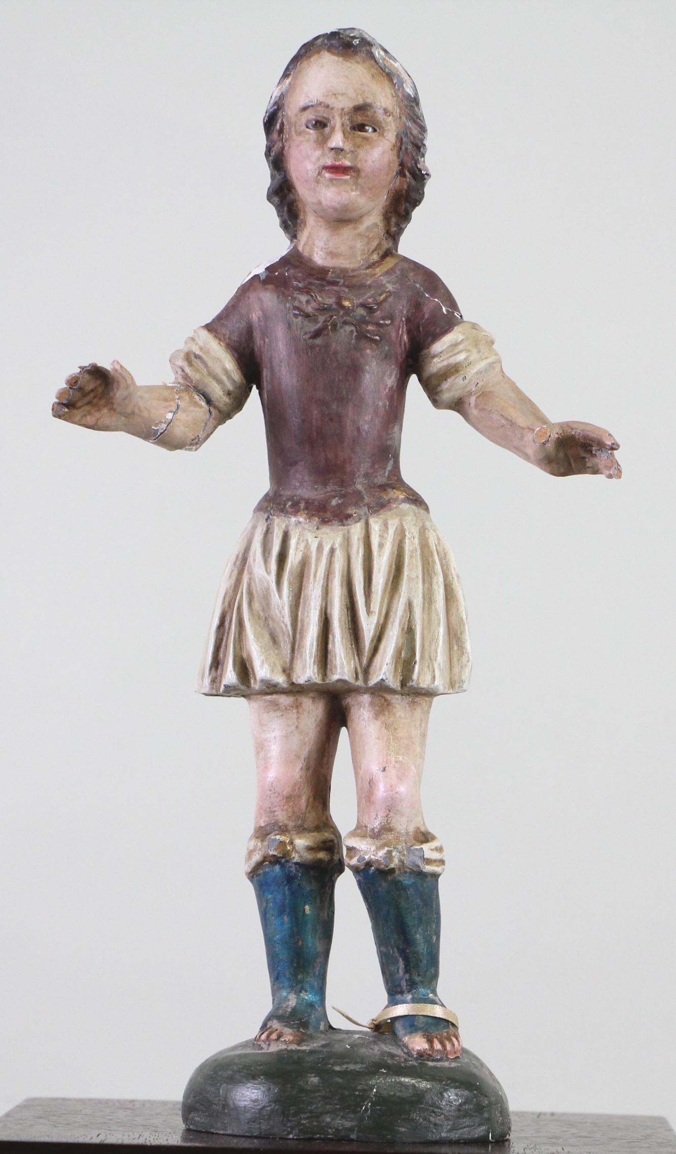 19th CENTURY SAN MIGUEL MEXICO CARVED SANTO (1 of 2)