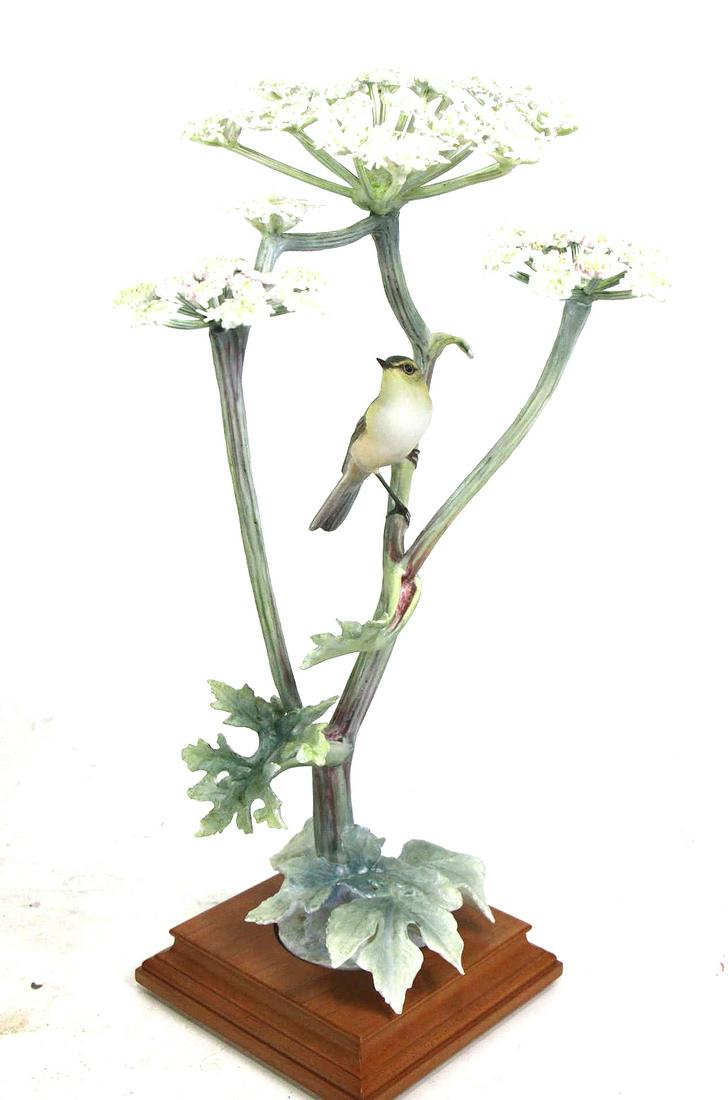 ROYAL WORCESTER CHIFF CHAFF PHYLLOSCOPUS RUFIS, 1964 (1 of 6)