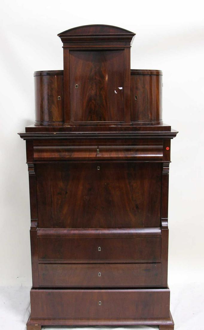 IMPORTANT BIEDERMEIER FALL FRONT DESK (1 of 2)