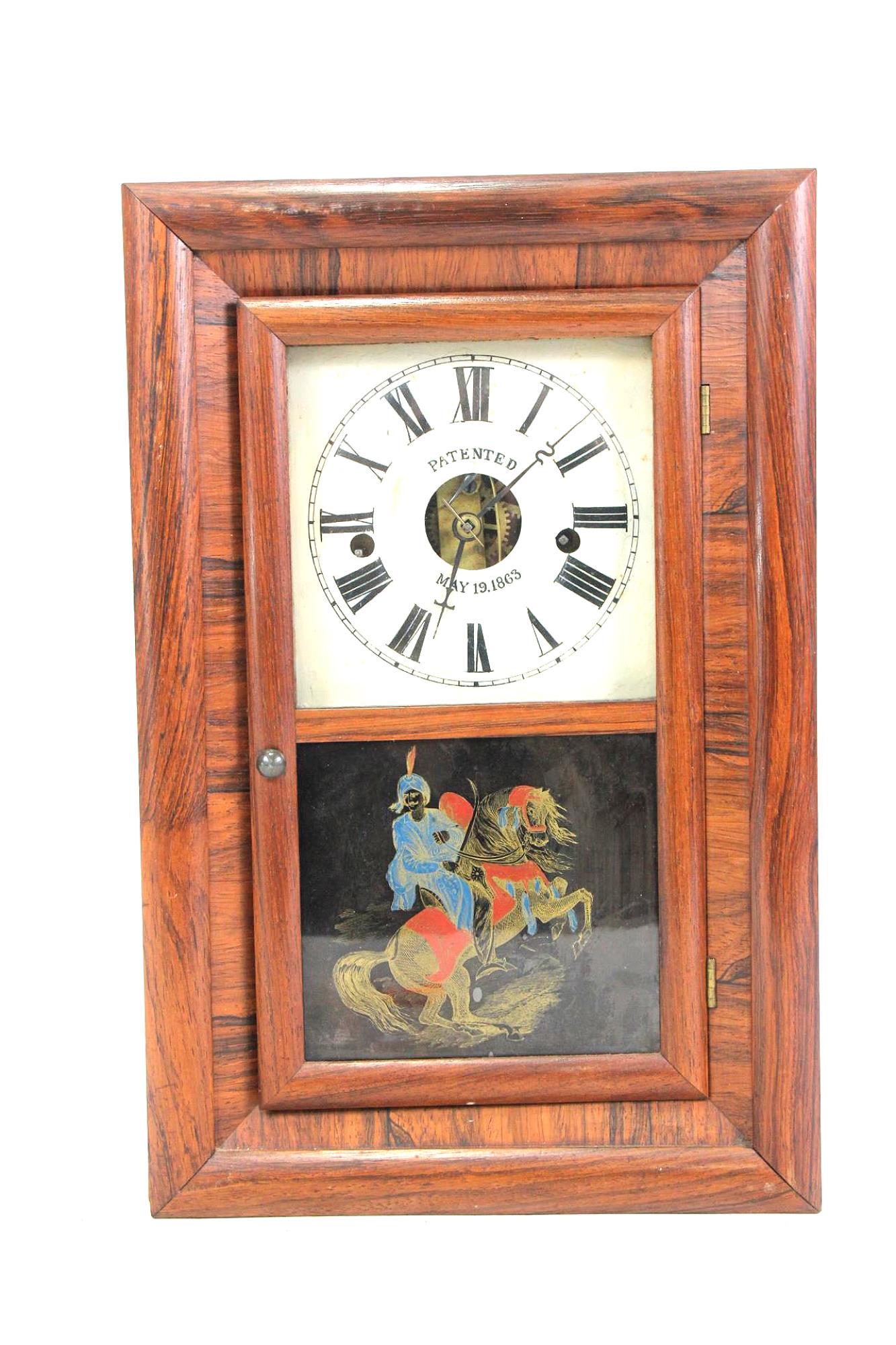 CIRCA 1863 SETH THOMAS MANTEL CLOCK (1 of 6)