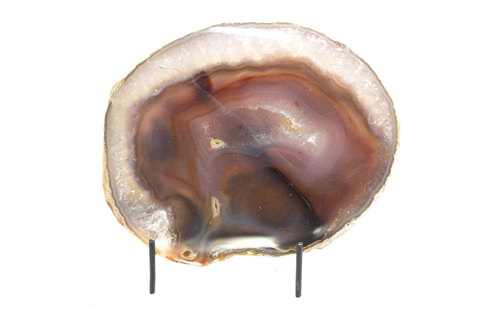 BLACK AGATE SLICE (1 of 3)