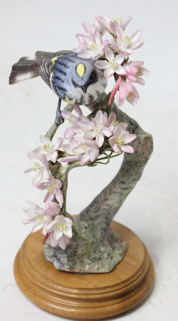 ROYAL WORCESTER MYRTLE WARBLER PORCELAIN FIGURE (1 of 8)