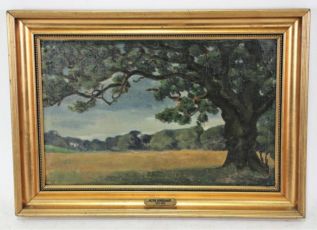 VICTOR BORREGAARD LANDSCAPE PAINTING (1 of 3)