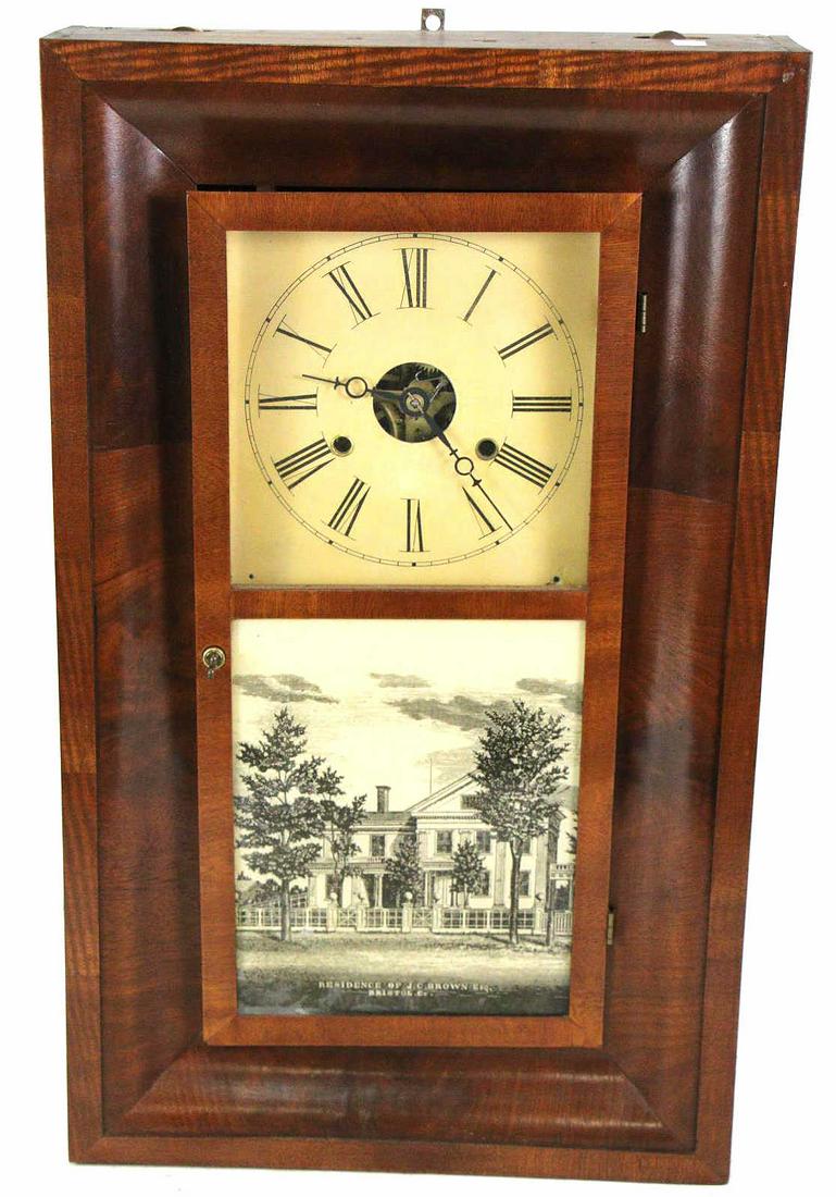 ANTIQUE AMERICAN EMPIRE CLOCK (1 of 4)