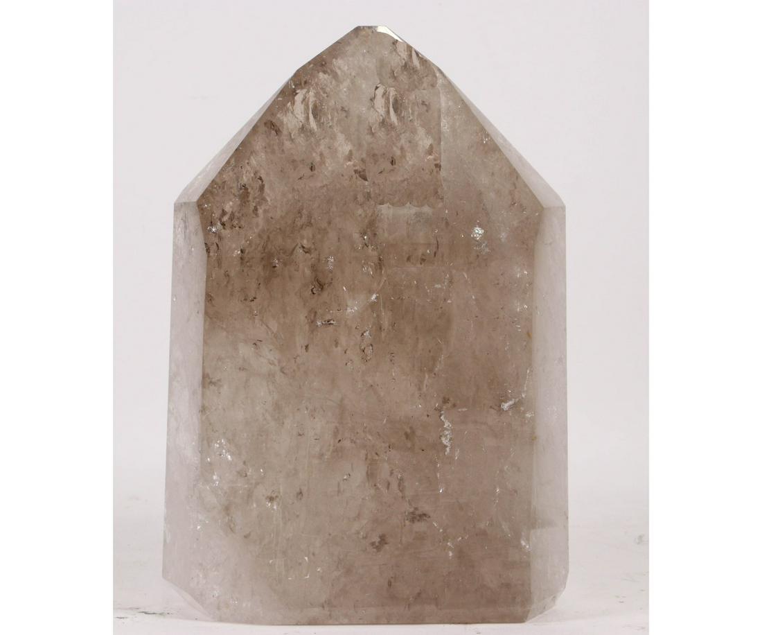 POLISHED SMOKEY QUARTZ CRYSTAL POINT (1 of 1)
