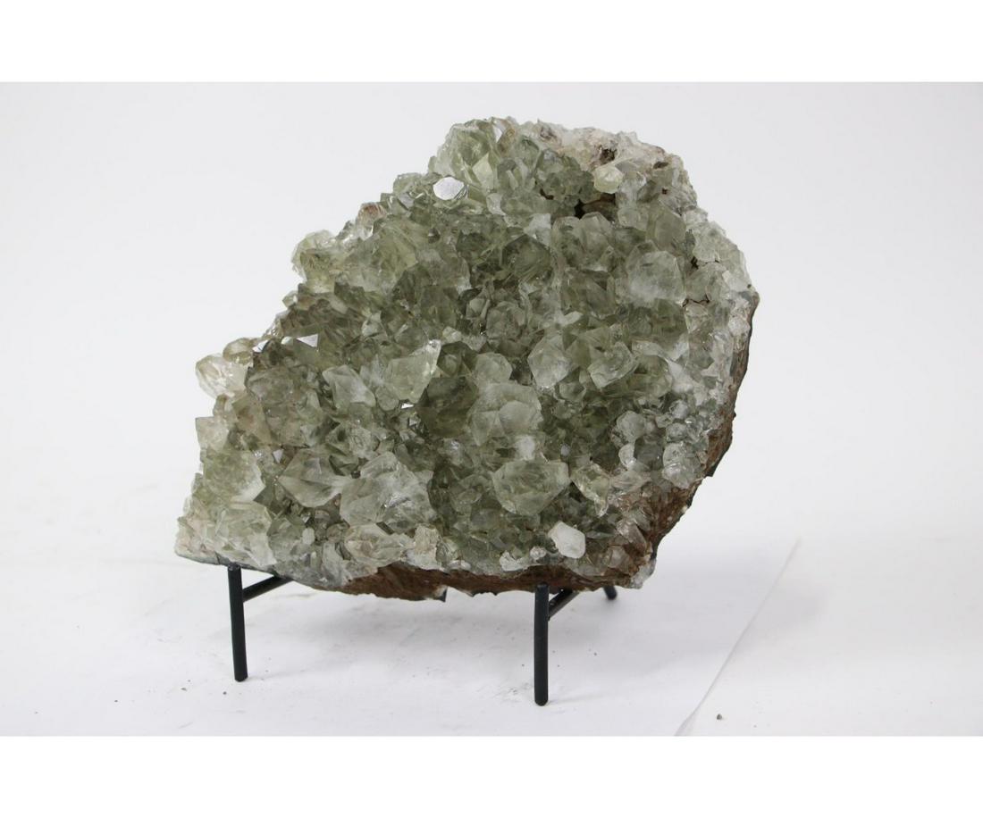 RARE GREEN AMETHYST CLUSTER (1 of 3)