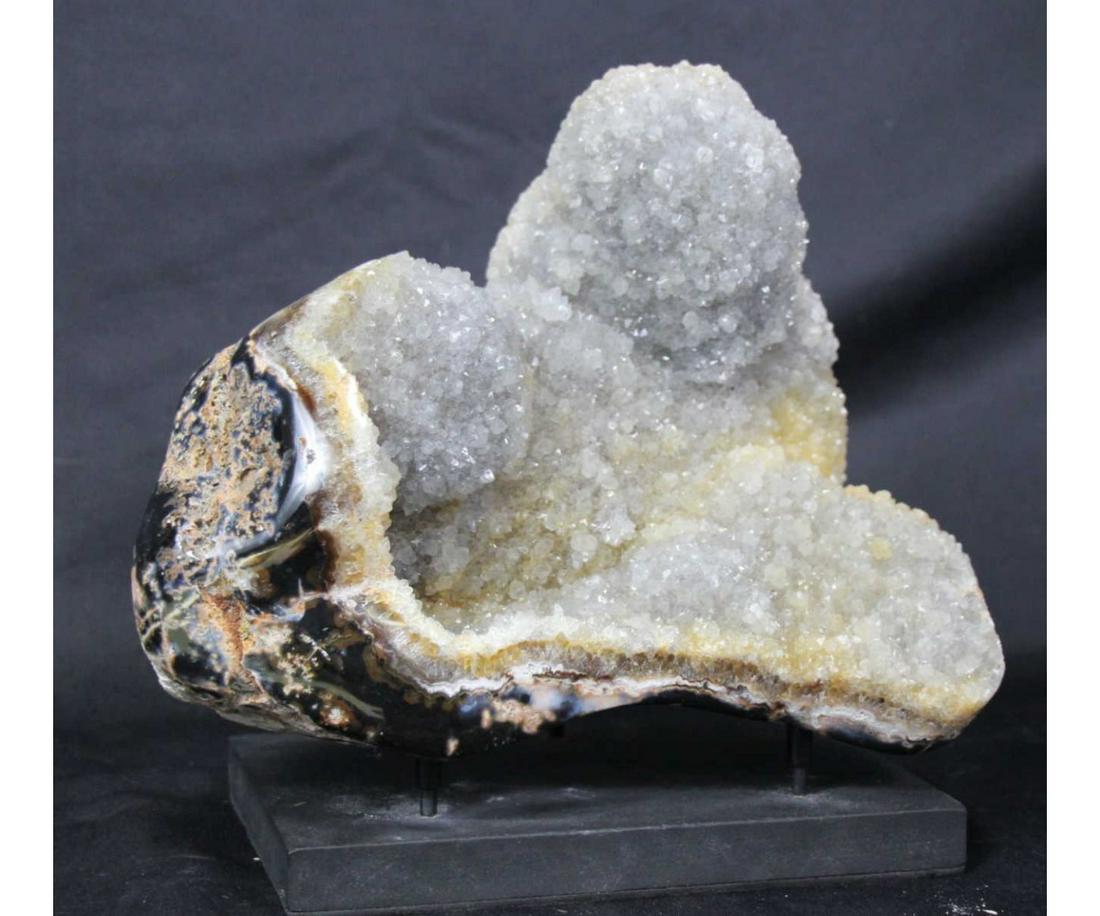 AMETHYST FORMATION WITH STALACTITES (1 of 7)