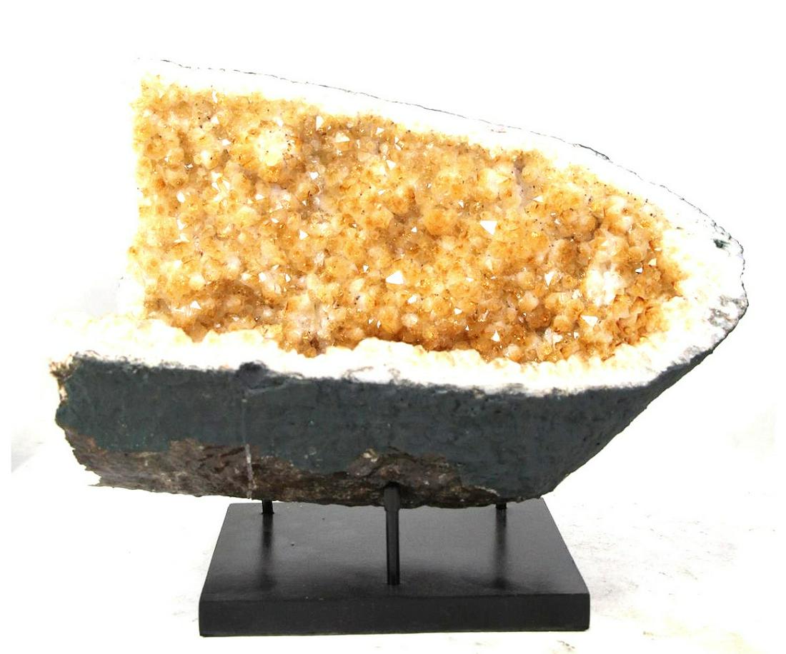 LARGE CITRINE GEODE (1 of 3)