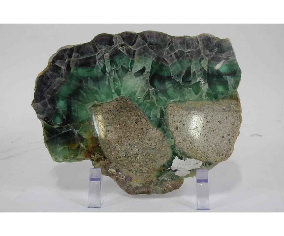 FLUORITE SLICE (1 of 4)