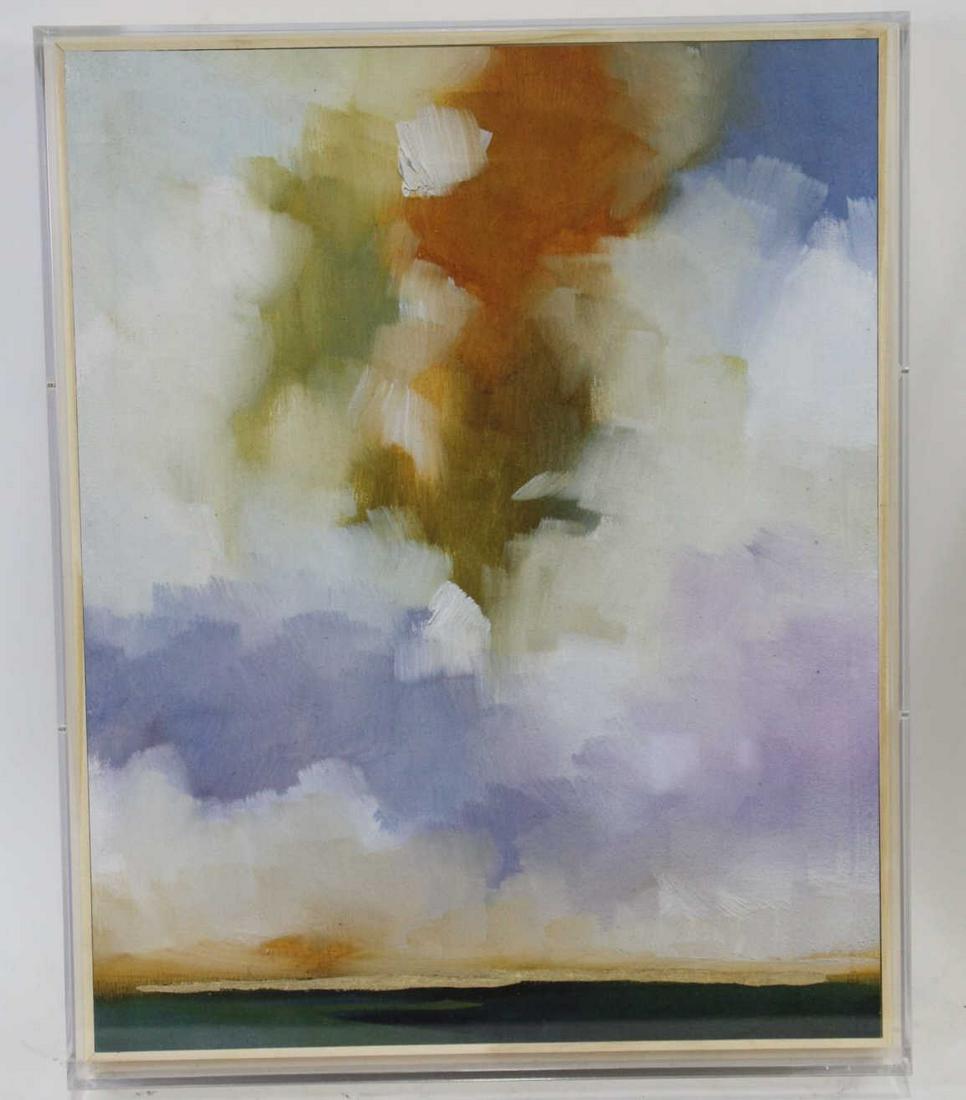 CONTEMPORARY CLOUDS WATERCOLOR PAINTING (1 of 2)
