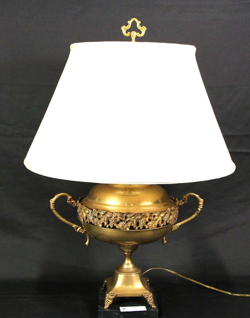 BRASS URN LAMP (1 of 2)