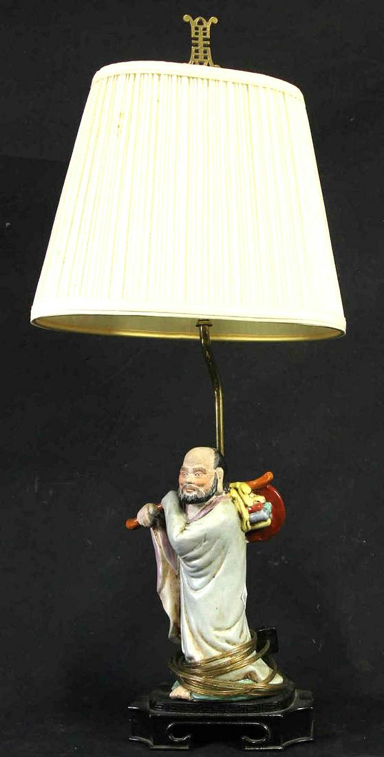CHINESE FIGURAL LAMP (1 of 2)