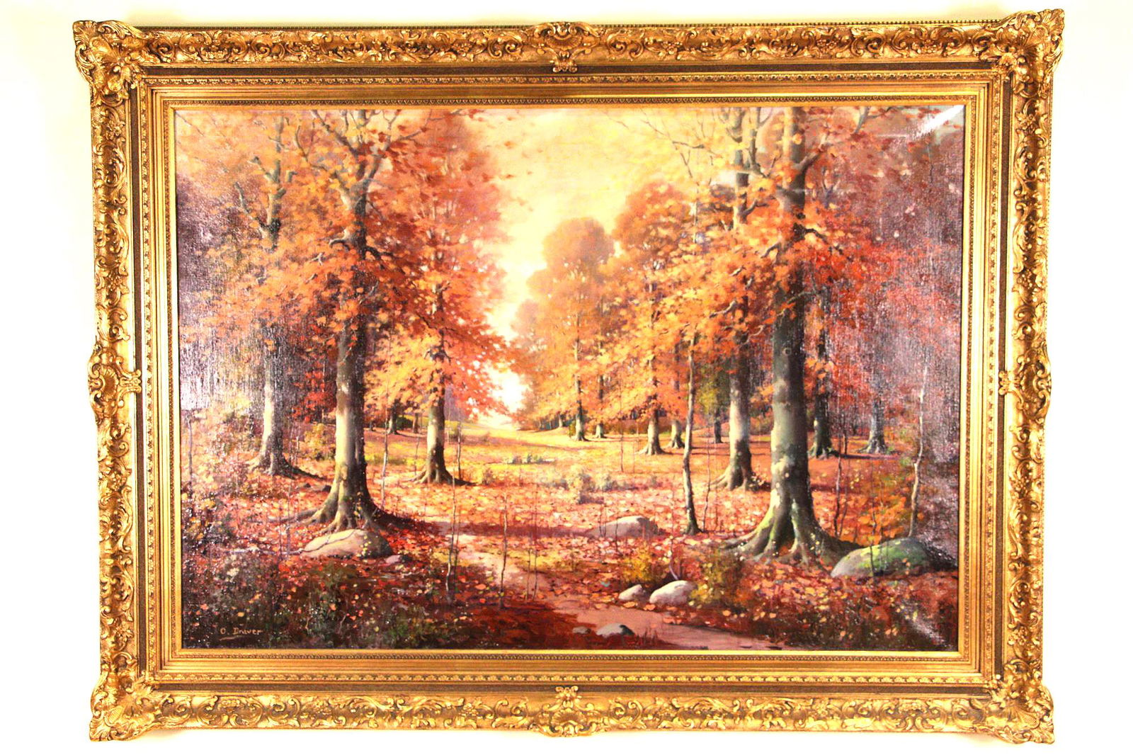 ORRIN DRAVER LANDSCAPE OIL PAINTING (1 of 7)