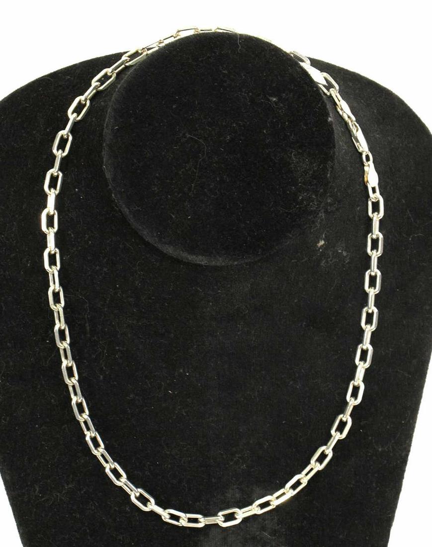 NEW SET OF STERLING SILVER NECKLACE & BRACELET (1 of 5)