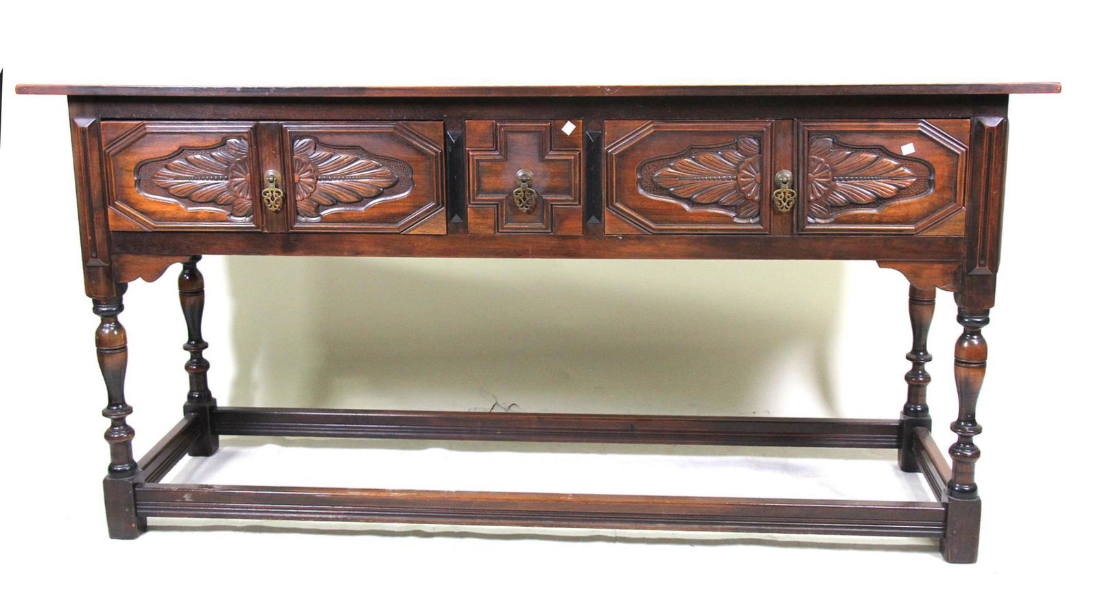 CIRCA 1920's JACOBEAN STYLE HUNTBOARD (1 of 4)