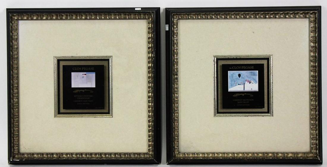 TWO PICTURES OF CLOS PEGASE (1 of 4)