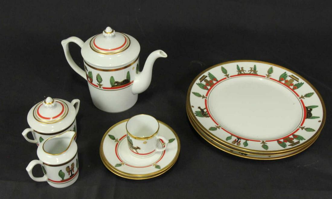 Set Of Nine La Maison De Louis Cartier Pieces