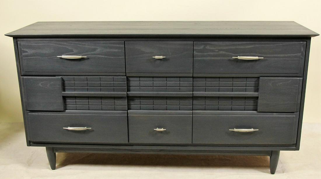 CONTEMPORARY GRAY DRESSER (1 of 2)
