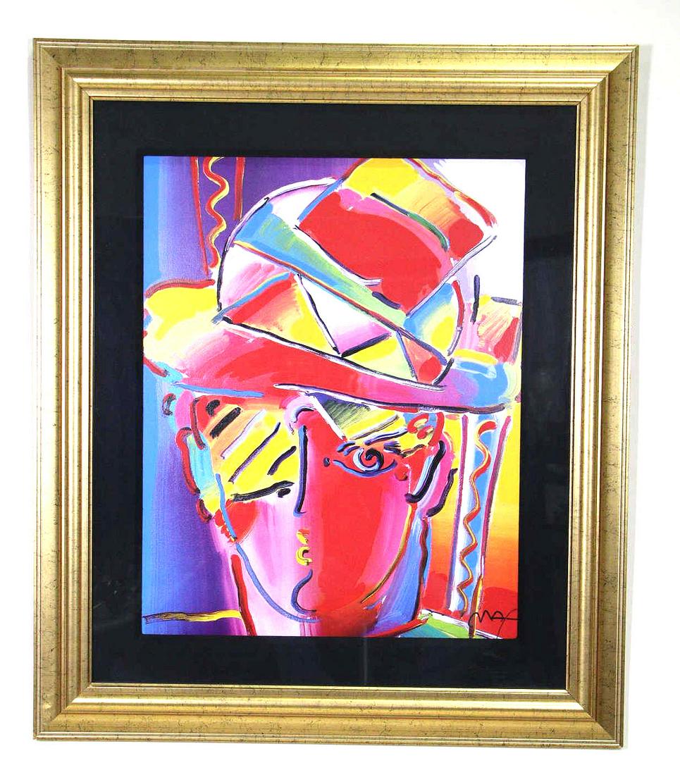 PETER MAX "ZERO PRISM" SERIOLITHOGRAPH ON PAPER (1 of 4)