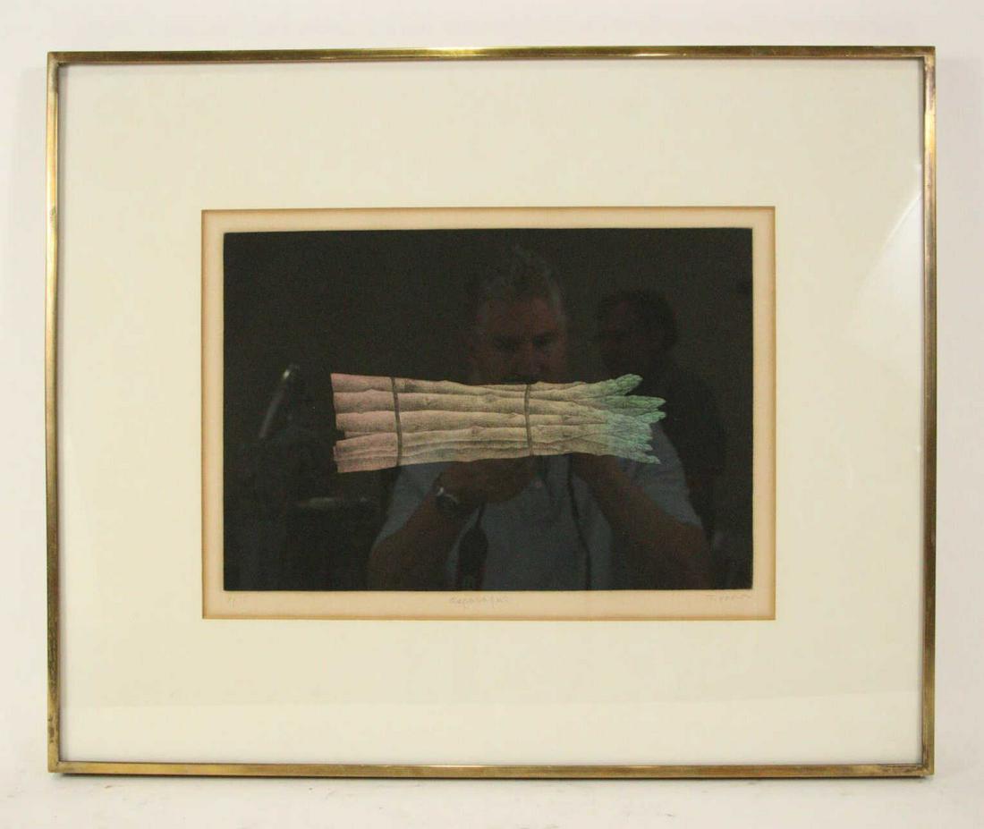 ORIGINAL TOMOE YOKOI MEZZOTINT #8/75 (1 of 5)