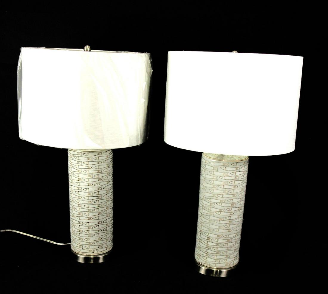 PAIR OF MORRISON TABLE LAMPS (1 of 4)