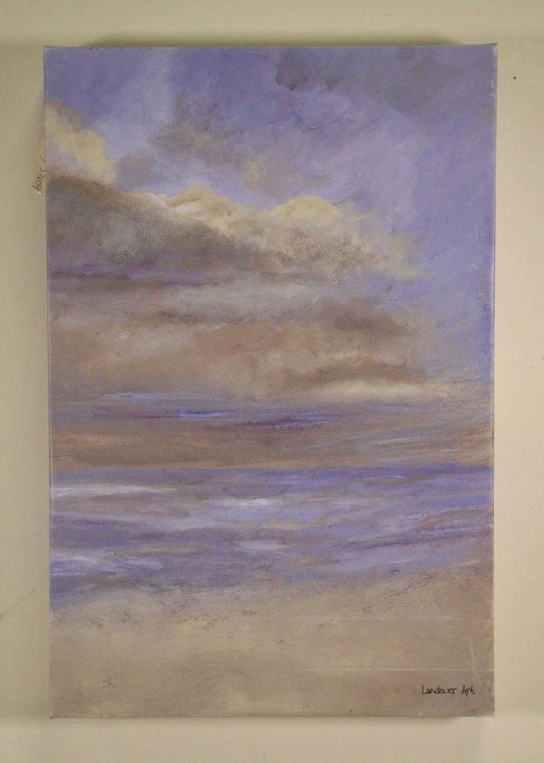 RUTH LANDAUER "NIGHTFALL AT THE BEACH" GICLEE (1 of 3)