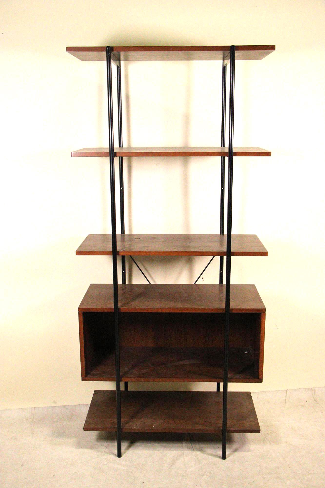 MID-CENTURY MODERN FOUR TIERED SHELF (1 of 4)