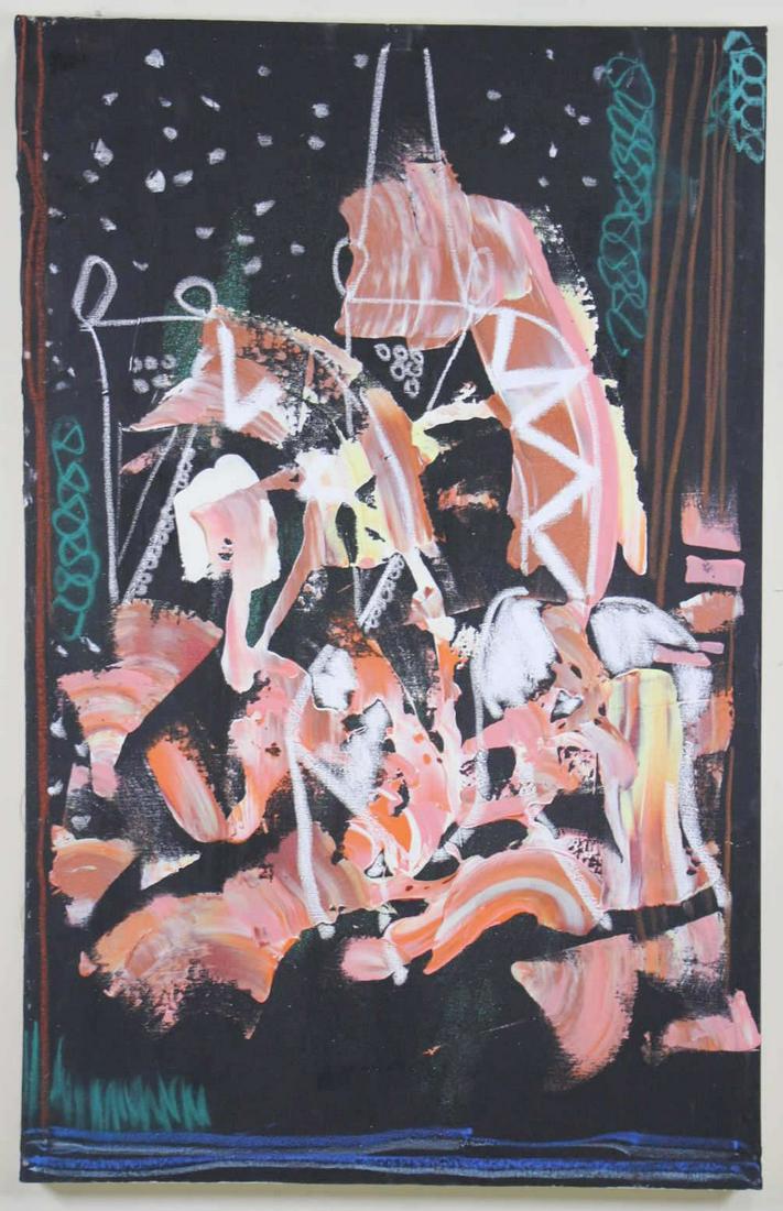 JONATHAN JACKSON ABSTRACT ACRYLIC PAINTING (1 of 4)