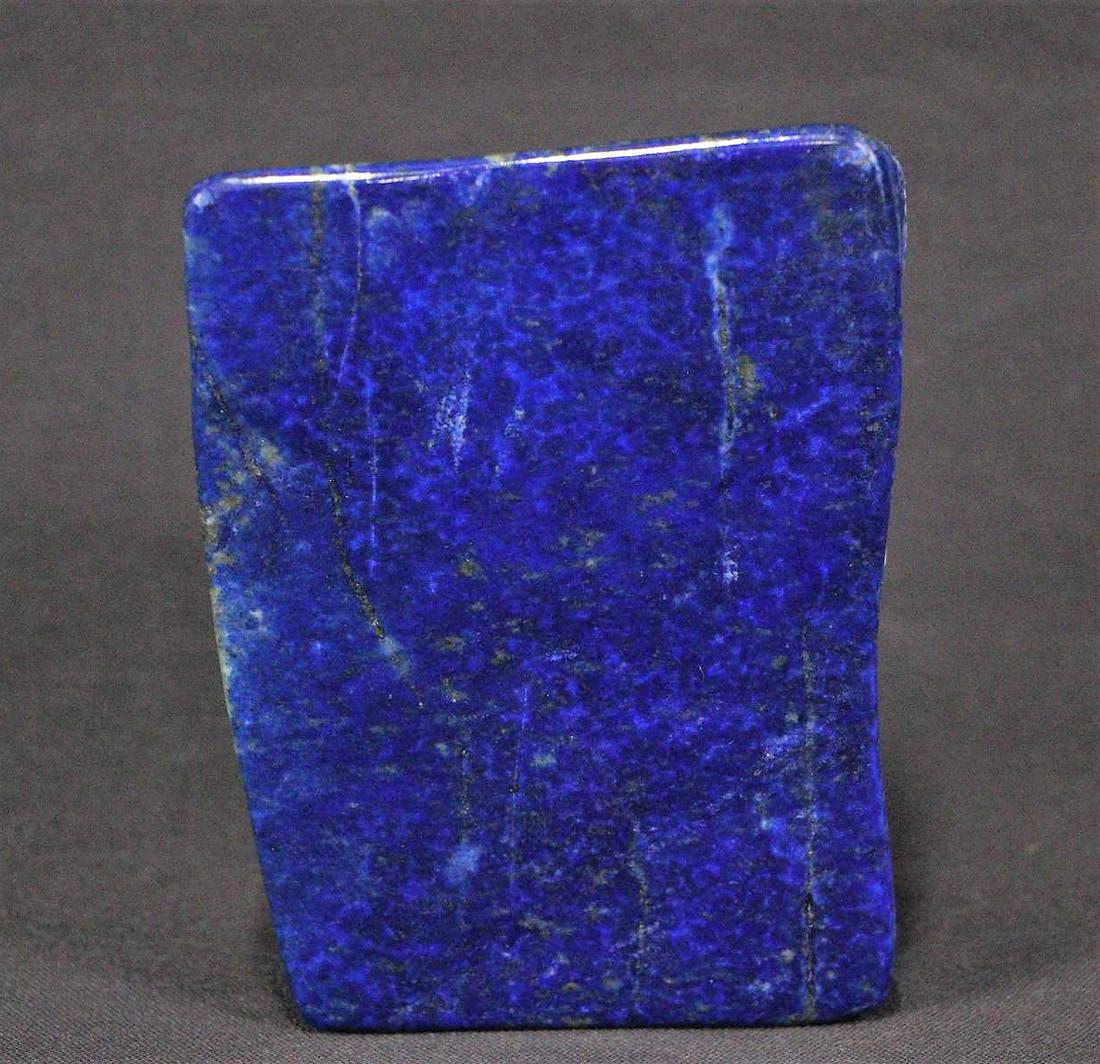 LAPIS LAZULI SPECIMEN: LAPIS LAZULI SPECIMEN - (L30). 1.8LBS 4.5" X 3.25" X 1.25"