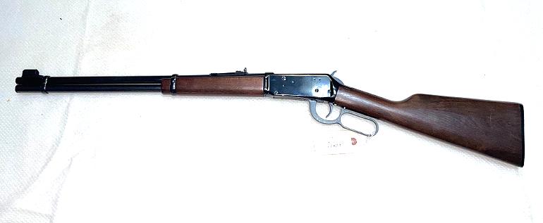 WINCHESTER 1894 .30-30 CARBINE RIFLE (USED): USED WINCHESTER 1894 .30-30 CARBINE RIFLE - THE CARBINE IS IN VERY GOOD OVERALL CONDITION WITH A 20” BARREL WITH A HOODED RAMPED FRONT AND STANDARD REAR SIGHTS. THE CARBINE RETAINS THE MAJORITY OF T