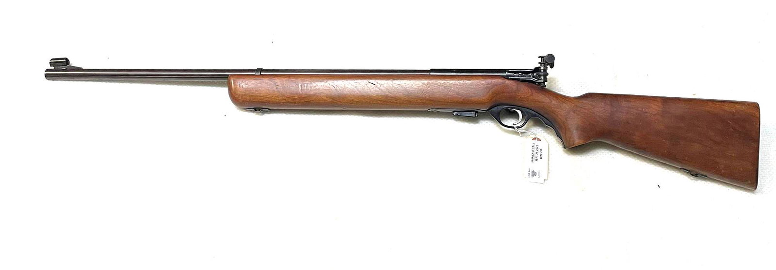 MOSSBERG & SONS 44US(a) TRAINING 22LR RIFLE (USED): USED MOSSBERG OF & SONS 44US(a) TRAINING .22LR RIFLE - MICRO-CLICK REAR SIGHT; INCLUDES THREE MAGS; CALIBER: .22LR; SERIAL NUMBER: NSN; USED FIREARM(L2320)