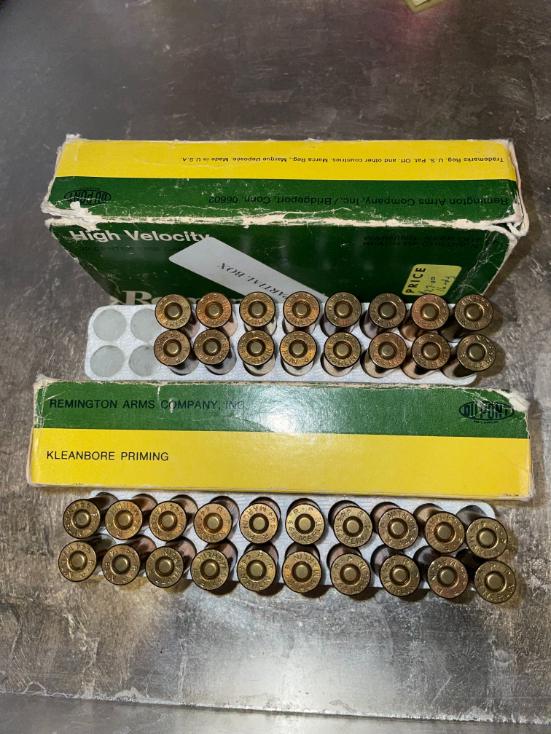 36 ROUNDS OF REMINGTON 240gr 444 MARLIN AMMO: 36 RDS OF REMINGTON 240gr SOFT POINT 444 MARLIN AMMO **Please remember that L&M does not ship ammo.**