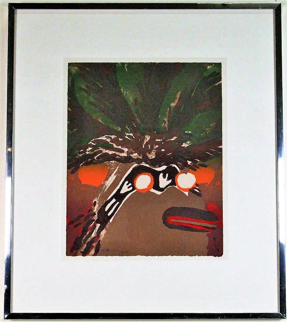 R. C. GORMAN ABSTRACT LIMITED EDITION #30/50, 1975 (1 of 4)