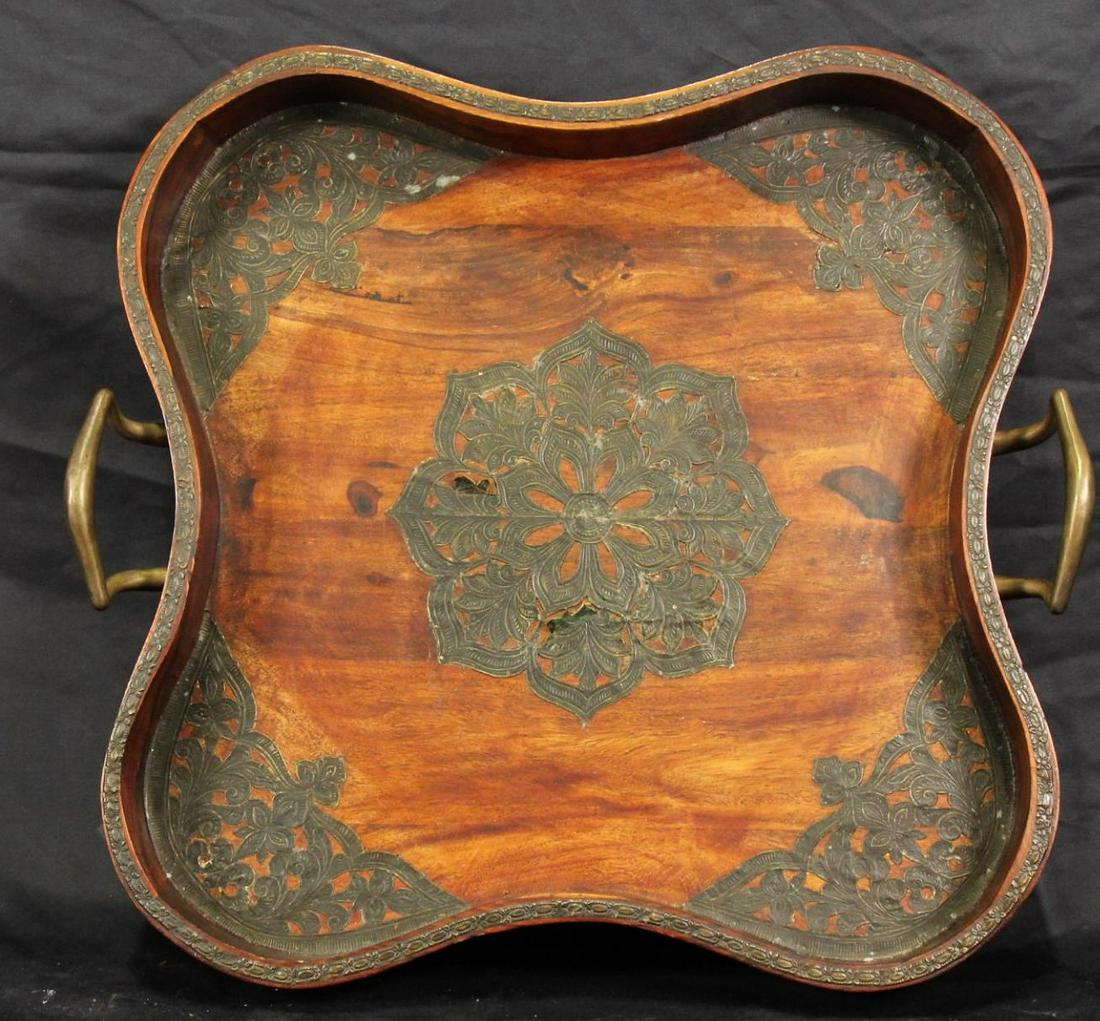 MAITLAND-SMITH WOODEN SERVING TRAY (1 of 2)
