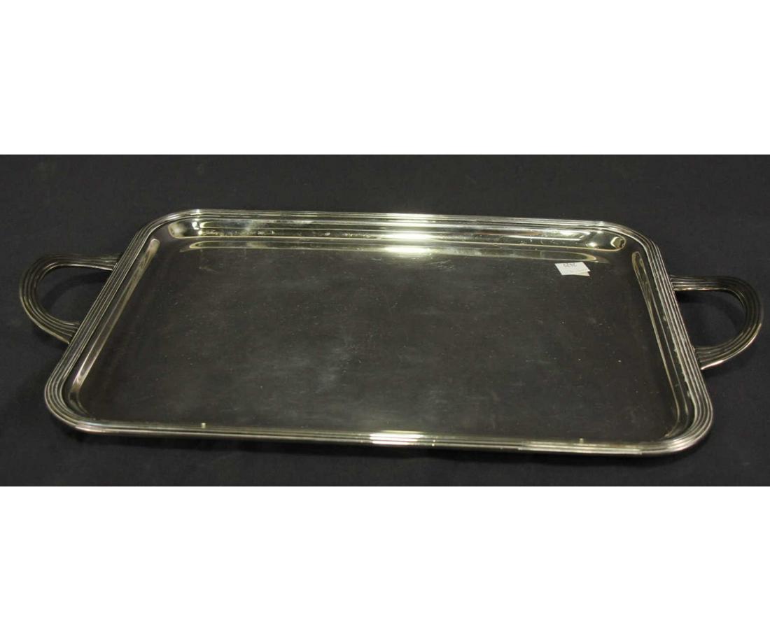 TIFFANY STERLING SILVER SERVING PLATTER (1 of 2)