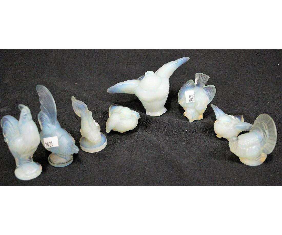 LOT OF EIGHT SABINO BIRD FIGURES (1 of 4)