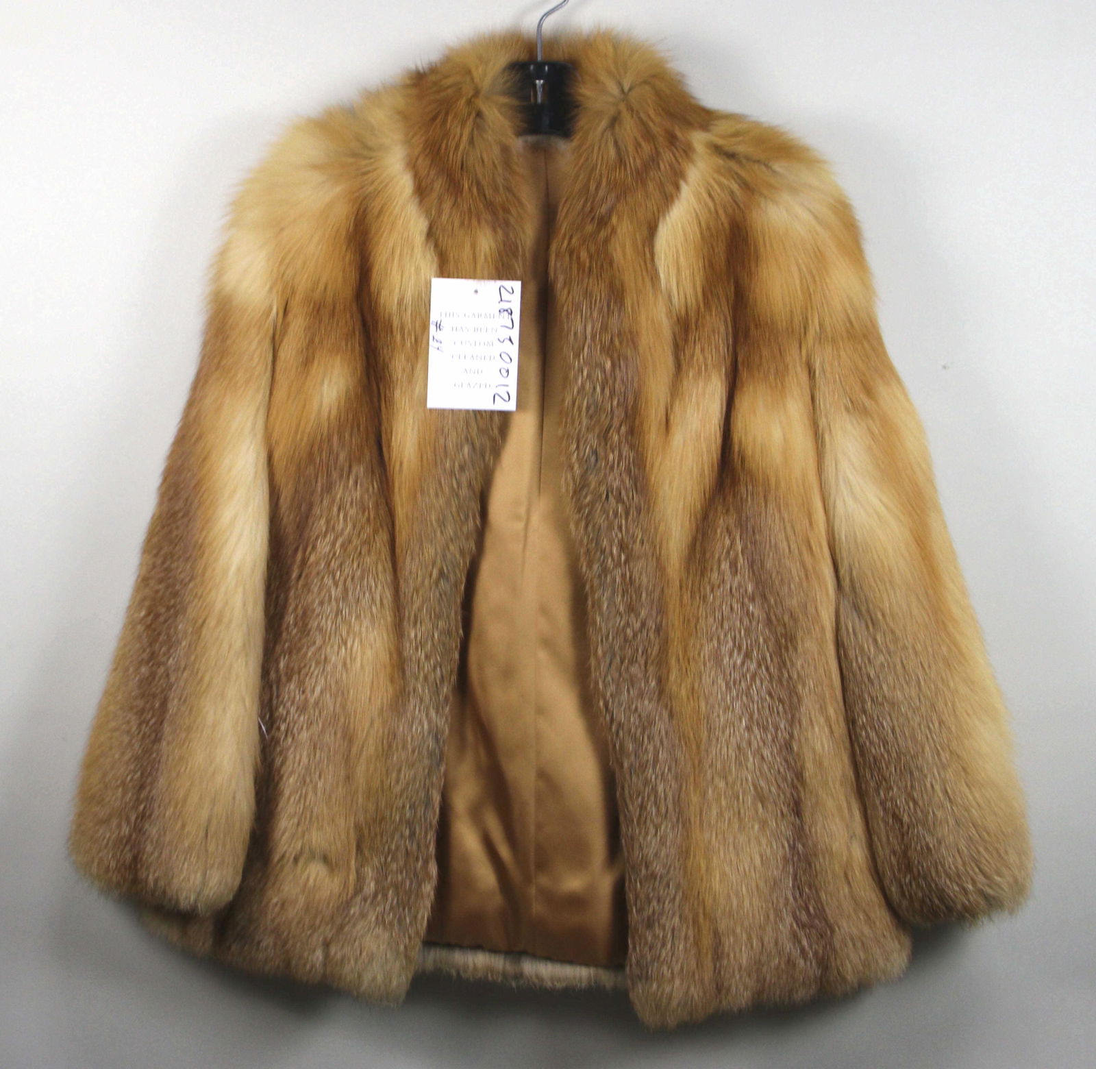 CHERRY RED FOX JACKET (1 of 2)