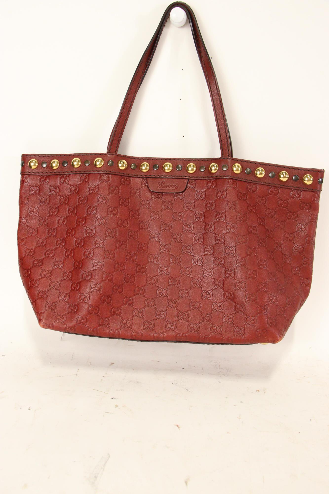 Gucci Red Babouska Shoulder Bag (1 of 4)
