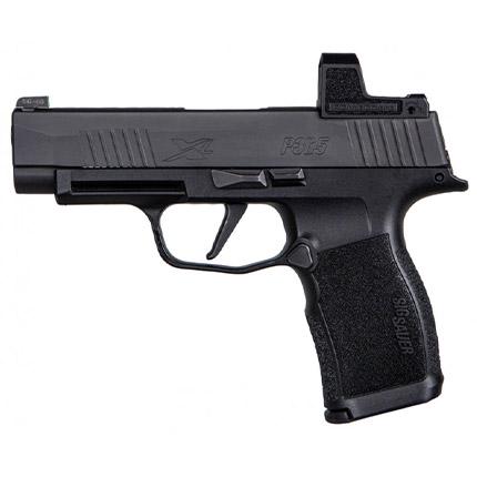 SIG SAUER P365X ROMEO ZERO 9MM PISTOL (NEW): NEW SIG SAUER P365X ROMEOZERO 9MM PISTOL - INCLUDES ROMEOZERO RED DOT SIGHT CALIBER: 9MM; SERIAL NUMBER: 66B573725; NEW FIREARM - INCLUDES TWO MAGS (L2213)