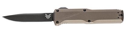 Benchmade Phaeton OTF 3.45in Knife: NEW Benchmade Phaeton OTF BL/PL 3.45in S30V Drop Point, Flat Dark Earth Frame Knife - **CANNOT SHIP TO: CA, DE, IL, MA, MD, MN, MT, NJ, NM, NY, PA, VA OR WA.**