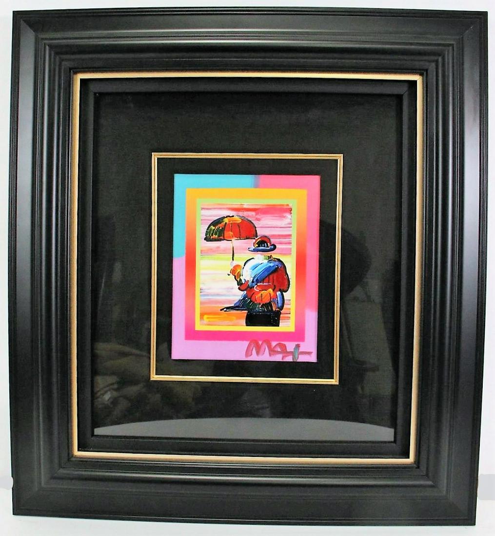 PETER MAX UMBRELLA MAN MIXED MEDIA (1 of 6)