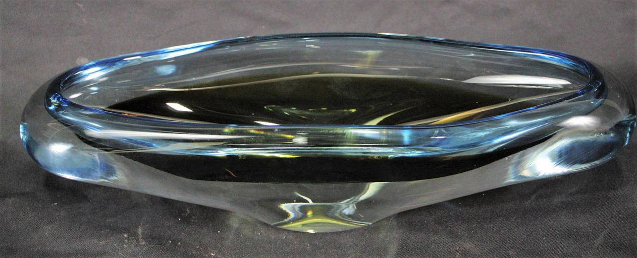 Contemporary Art Glass Bowl