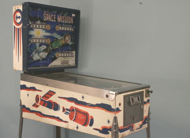 PINBALL MACHINE: PINBALL MACHINE. Sold where is, AS IS. Height: 69 1/2 in. by Width: 51 1/2 in. by Depth: 30 1/2 in.