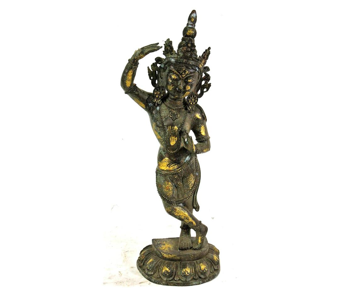 BRONZE TARA SCULPTURE (1 of 6)