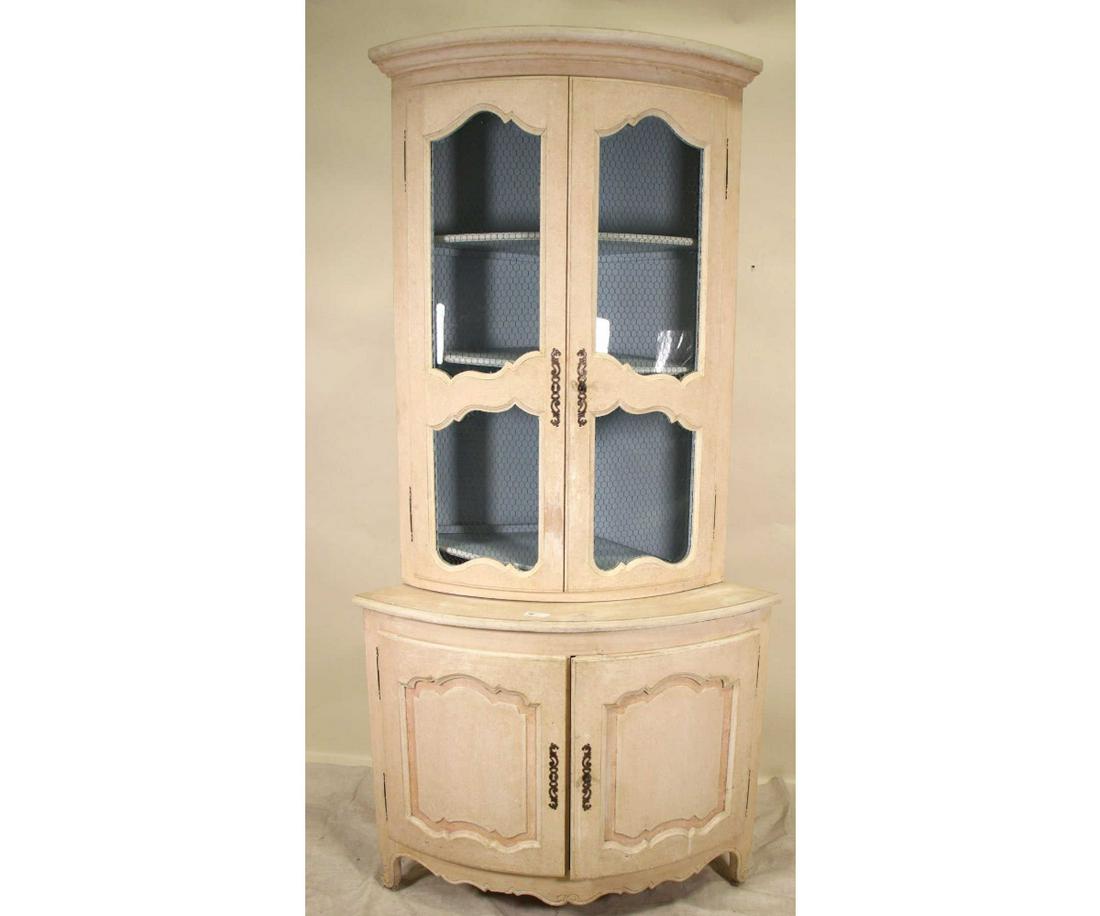 COUNTRY FRENCH CORNER CABINET (1 of 3)