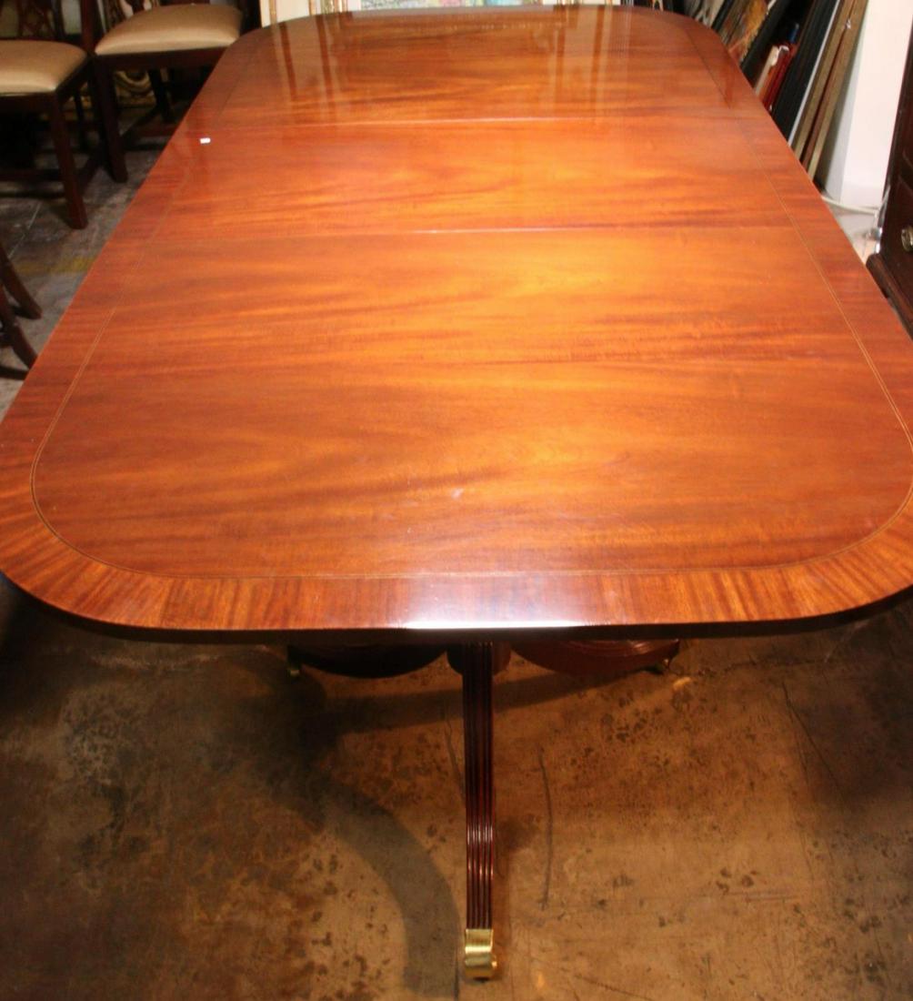 COUNCILL CRAFTSMAN GEORGIAN STYLE DOUBLE PEDESTAL TABLE (1 of 3)
