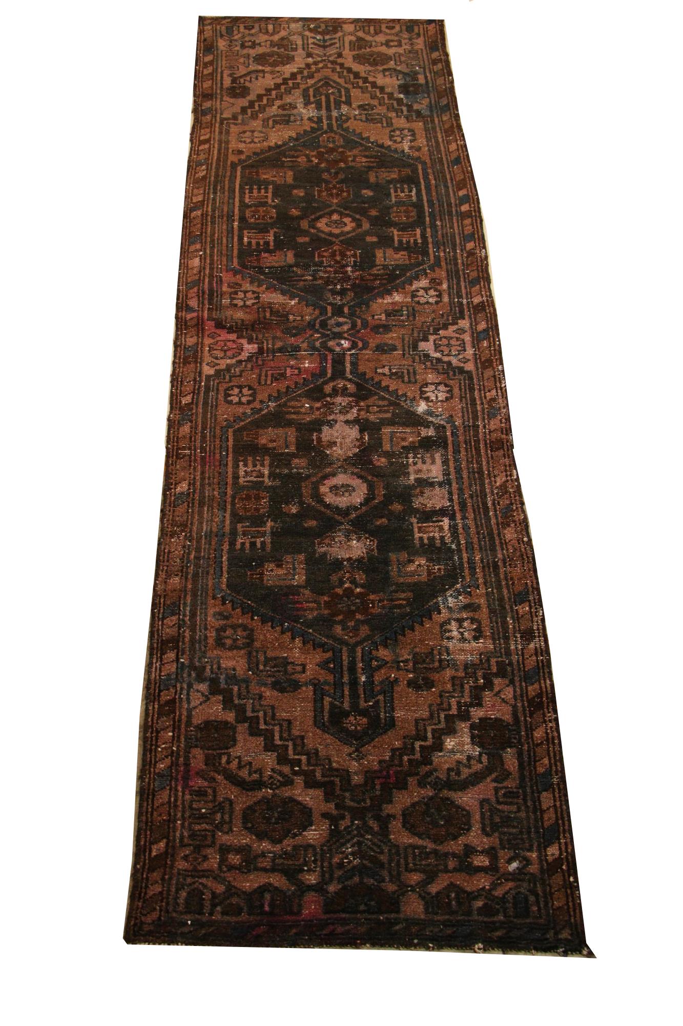 HAND KNOTTED HAMADAN PERSIAN RUG (1 of 5)