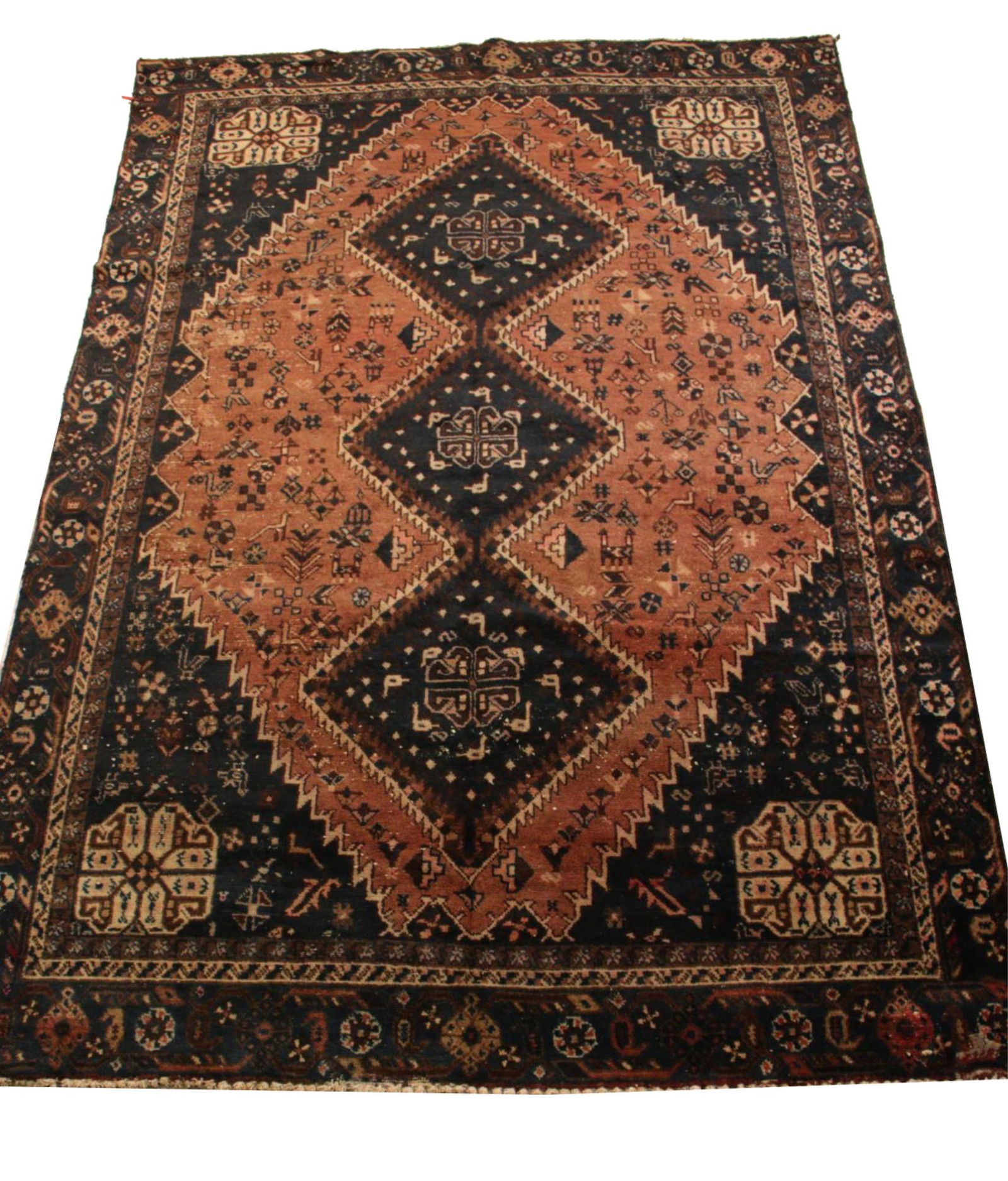 HAND KNOTTED SHIRAZ PERSIAN RUG (1 of 6)