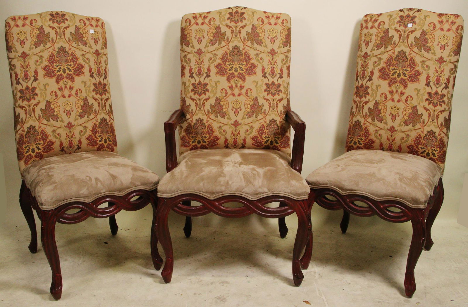 SET OF EIGHT DINING CHAIRS (1 of 6)