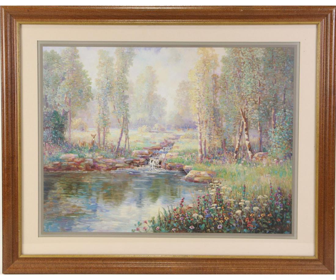 FRAMED LANDSCAPE PRINT (1 of 2)